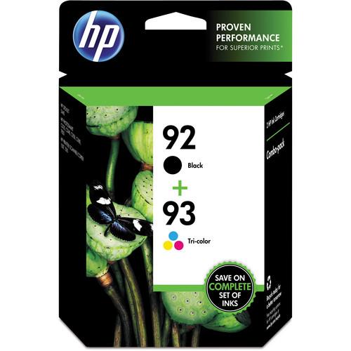 HP 92 93 Combo-Pack Inkjet Print Cartridges