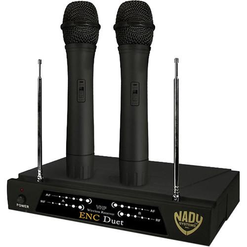 Nady Encore Duet Dual Wireless Handheld System