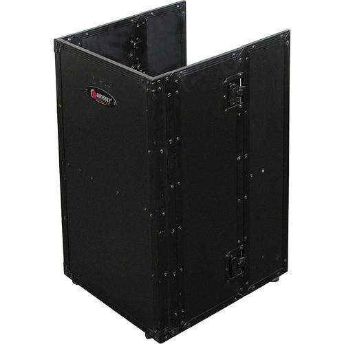 Odyssey Innovative Designs FZF1930BL Black Label Series Foldout DJ Stand