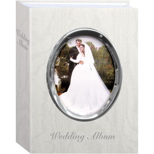 Pioneer Photo Albums WFM46-ST Oval Framed Wedding Album