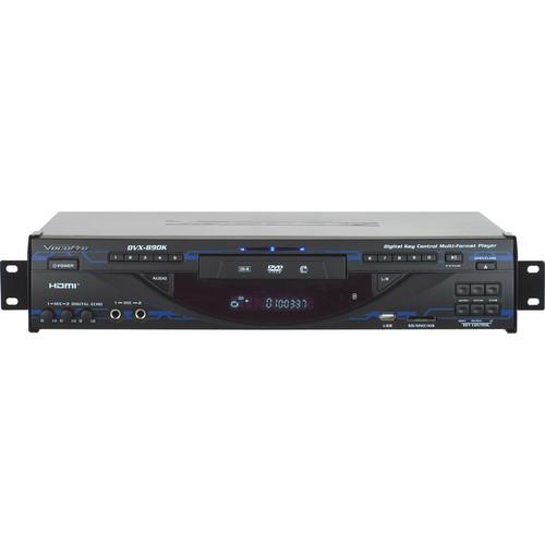 VocoPro DVX-890K Multi-Format Digital Key Control DVD DivX Player