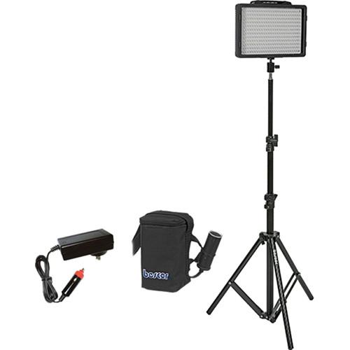Bescor LED-200S 1 Light Kit with Battery and Charger
