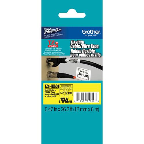 Brother TZeFX631 Flexible ID Tape