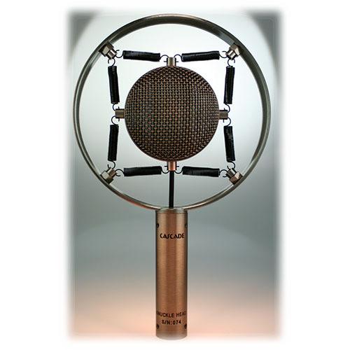 Cascade Microphones Knuckle Head Short Ribbon Microphone with Distressed Antique Copper Finish