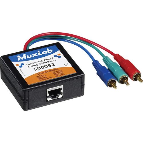 MuxLab Component Video Analog Audio Balun