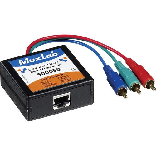 MuxLab Component Video Digital Audio Balun