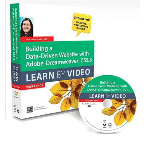 Pearson Education Book & DVD: Building a Data-Driven Website with Adobe Dreamweaver CS5.5: Learn by Video