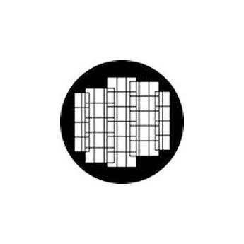 Rosco Steel Gobo #78496 - Window Collage 1 - Size M