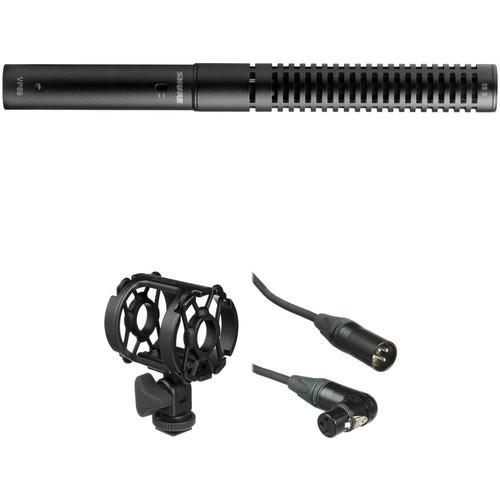 Shure VP89 Short Shotgun Microphone Shockmount Bundle
