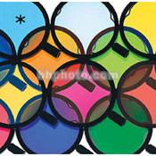 Dedolight Color Effect Glass Filter, Medium Blue - 3"