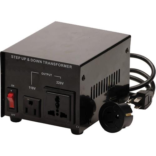 Dynalite Transformer - 240 to 117 Volt AC with Plug Adapter Set