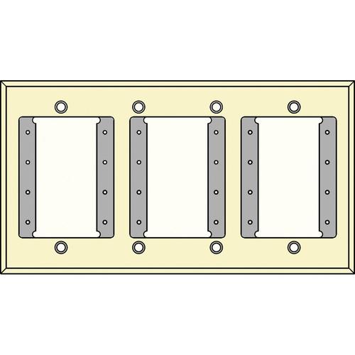FSR IPS-WP1Q-IVO 4 Gang Wall Plate