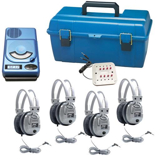 HamiltonBuhl LCP HACX205 4SV 4-User CD MP3 Listening Center