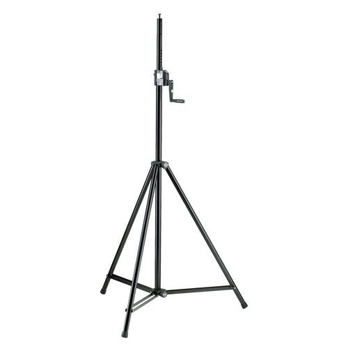 K&M 246 1 Hand Crank Lighting & Speaker Stand