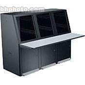 Middle Atlantic SCQ Convective Series Three-Bay Console Configuration SCQ-3BK