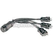 Mole-Richardson Adapter - SOCAPEX to 3- 20Amp Bates, 3 Circuit