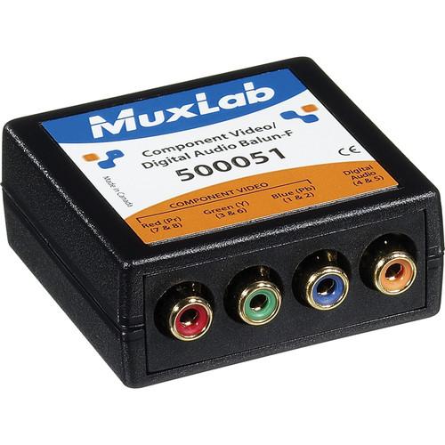 MuxLab Component Video Digital Audio Balun
