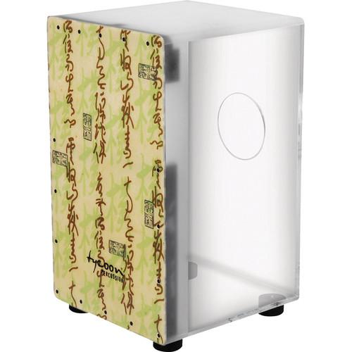 Tycoon Percussion Clear Acrylic Body Premium Fiberglass Frontplate Cajon