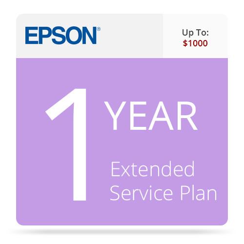 Epson 1-Year Extended Service Contract for Inkjet Printers up to $1000