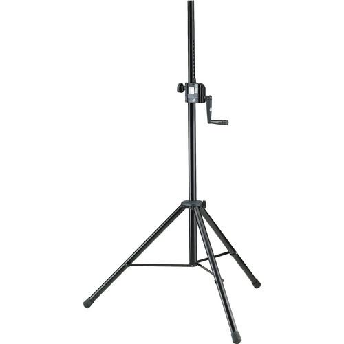 K&M 21302 Hand Crank Speaker Stand