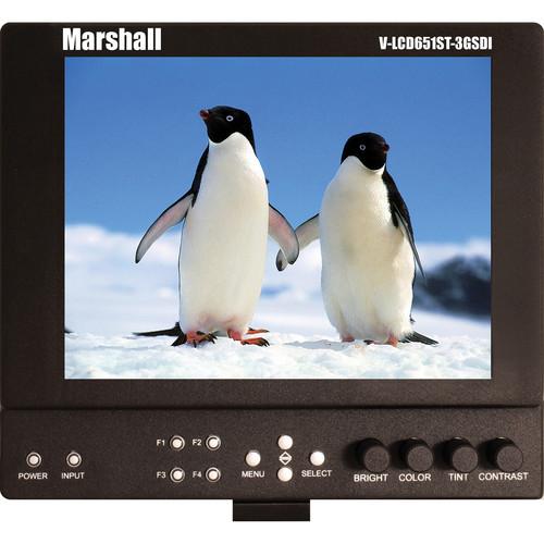 Marshall Electronics V-LCD651STX-3GSDI-AB 6.5" Lightweight On-Camera