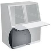 Middle Atlantic SC Series Locking Solid Front Door SCFD-14BK