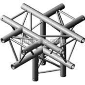 Milos M222 Trio 5 Way Leg Cross Piece - Down Leg, Apex Down