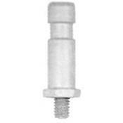 Mole-Richardson Adapter: 3 8"-16 Male Thread to Baby Receptor