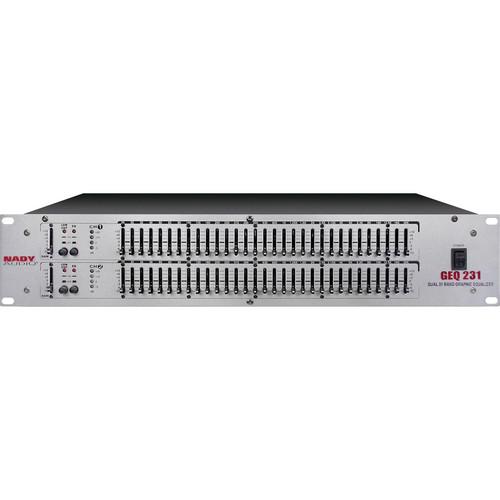 Nady GEQ 231 2-Channel Graphic Equalizer