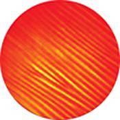 Rosco Colorwave Effects Color Glass Gobo - #33201 - Red Strands