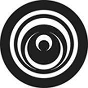 Rosco Standard Black and White Glass Spectrum Gobo #81144 Cut Circles