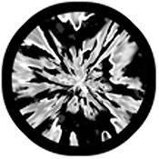 Rosco Standard Black and White Glass Spectrum Gobo #81163 Abyss