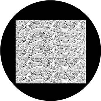 Rosco Standard Black and White Glass Spectrum Gobo #81167 Tossed