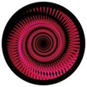 Rosco Standard Color Glass Spectrum Gobo #86636 Crimson Nautilus