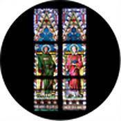 Rosco Standard Color Glass Spectrum Gobo #86672 Liturgical Stained Glass