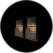 Rosco Standard Color Glass Spectrum Gobo #86693 Perspective Window