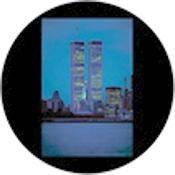 Rosco Standard Color Glass Spectrum Gobo #86723 Twin Towers