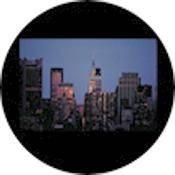 Rosco Standard Color Glass Spectrum Gobo #86726 NYC Skyline