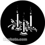 Rosco Standard Steel Gobo #78010B Christmas Candles