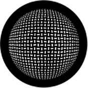 Rosco Standard Steel Gobo #78445B Grid Sphere
