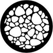 Rosco Standard Steel Gobo #78449B Stone Bed