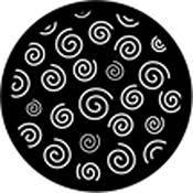 Rosco Standard Steel Gobo #78457B U Swirls