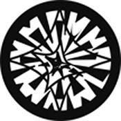 Rosco Standard Steel Gobo #78472B Kapow