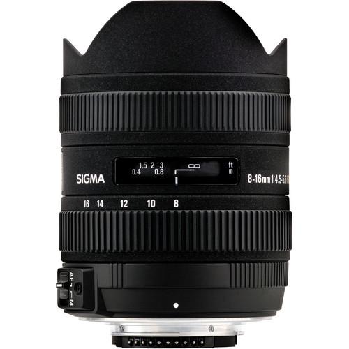Sigma 8-16mm f 4.5-5.6 DC HSM Lens for Nikon F