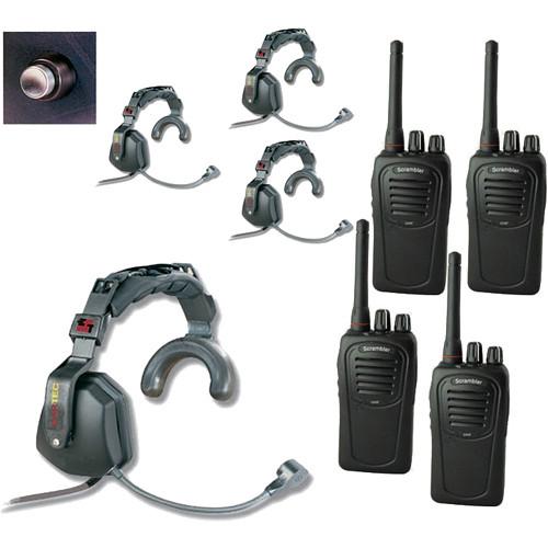 Eartec 4-User SC-1000 2-Way Radio with
