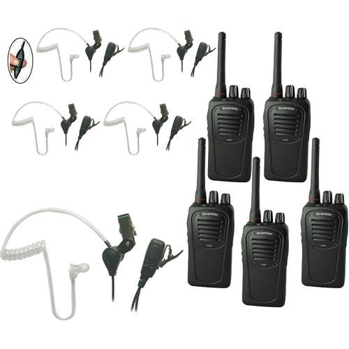 Eartec 5-User SC-1000 Two-Way Radio System with SST Headsets