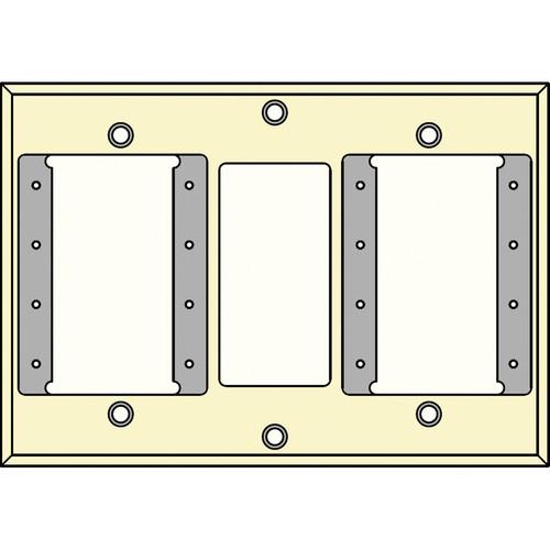FSR IPS-WP2T-IVO 3 Gang Wall Plate