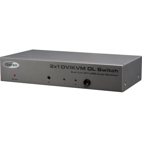 Gefen 4x1 DVI KVM Dual-Link Single-Link Switcher