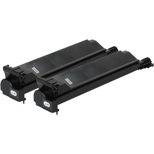 Konica 1710621-009 Black Toner Cartridge Value 2-Pack