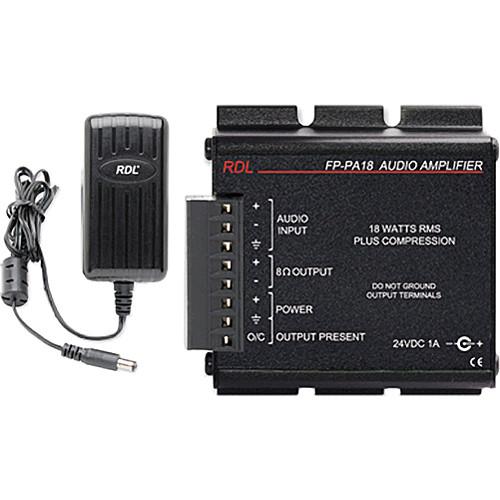 RDL FP-PA18 18 Watt Audio Power
